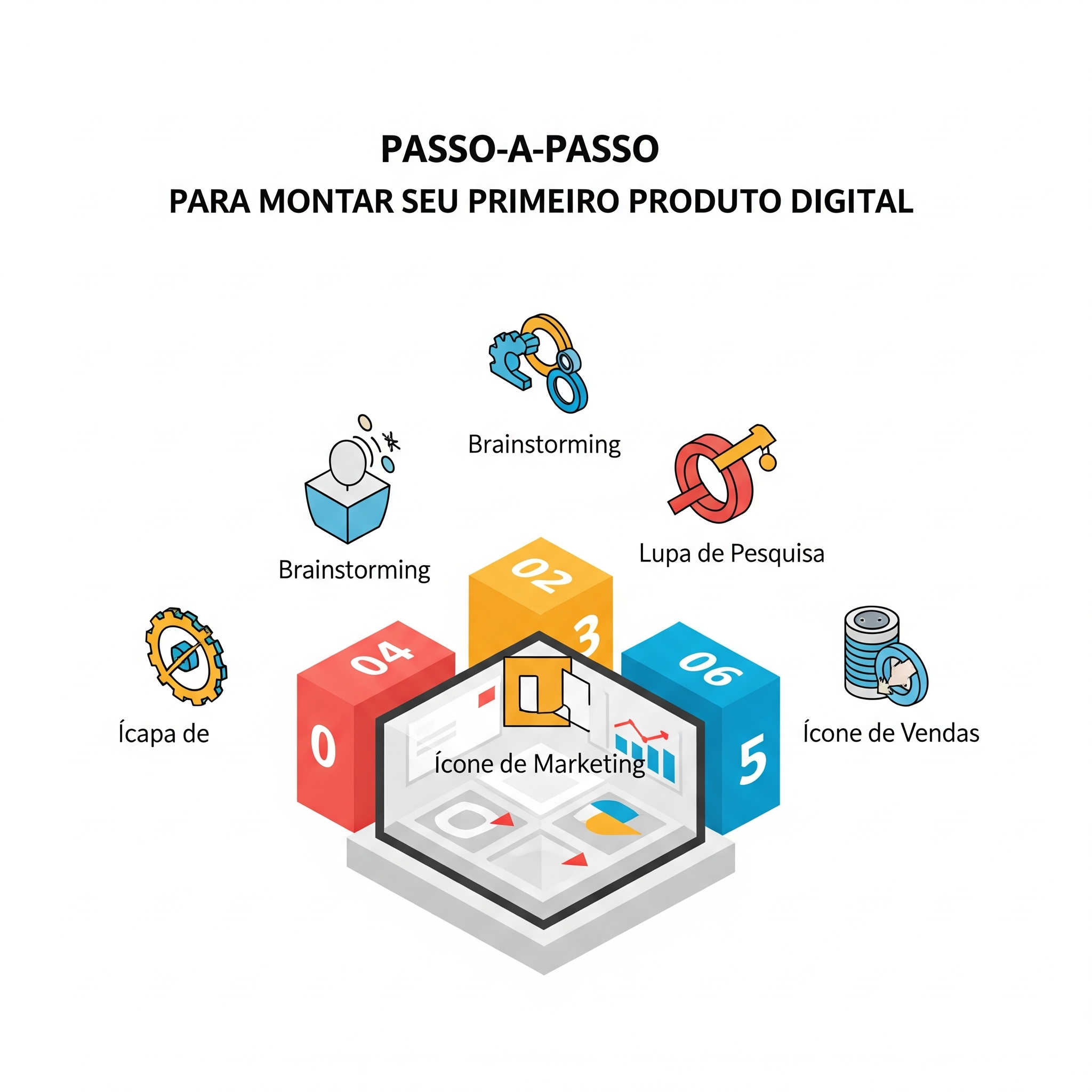Passo a Passo para Montar Seu Primeiro Produto Digital